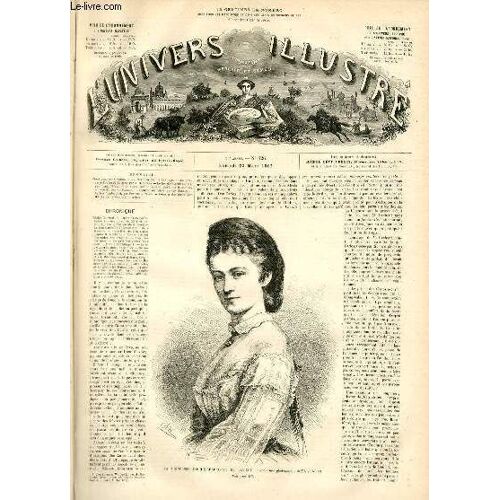 L'univers Illustre - Dixieme Annee N° 626 La Princesse Sophie-Charlotte De Bavière