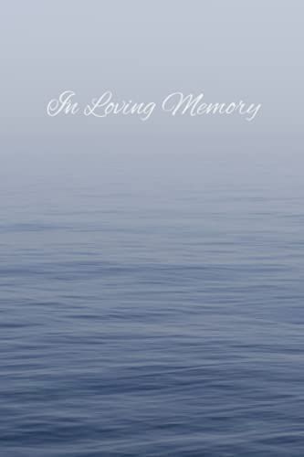 Funeral Guest Book | Memorial Guest Book | Floral Guest Book For Funeral Paperback | Guestbook For Sign In, Condolences | In Loving Memory | Funeral Book With Address