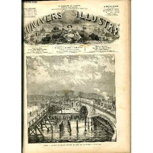 L'univers Illustre- Vingt-Et-Unieme Annee N° 1261 Paris