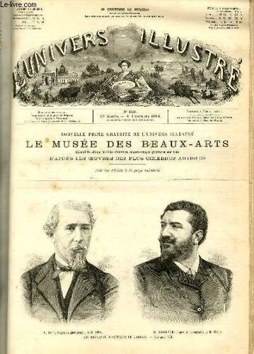 L'univers Illustre - Vingt-Septieme Annee N° 1550 Les Nouveaux Directeurs De L'opéra