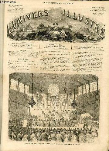 L'univers Illustre - Septieme Annee N° 394 Les Assises Fédérales De Genève