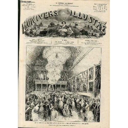 L'univers Illustre - Vingt-Neuvieme Annee N° 1628 Le Mariage De La Proncesse Amélie De France