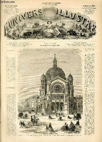 L'univers Illustre - Huitieme Annee N° 493 Nouvelle Église De Saint-Augustin, Sur Le Boulevard Malesherbes