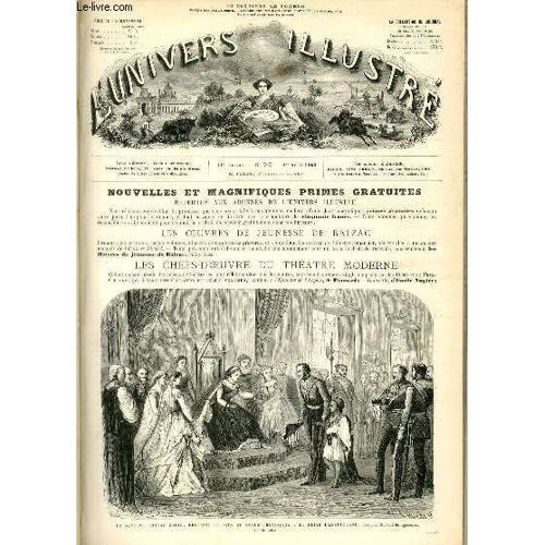 L'univers Illustre- Onzieme Annee N° 707 Le Général Robert Napier Présente Le Fils Du Négus Théodoros À La Reine D'angleterre