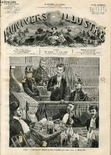 L'univers Illustre - Vingt-Huitieme Annee N° 1578 Paris