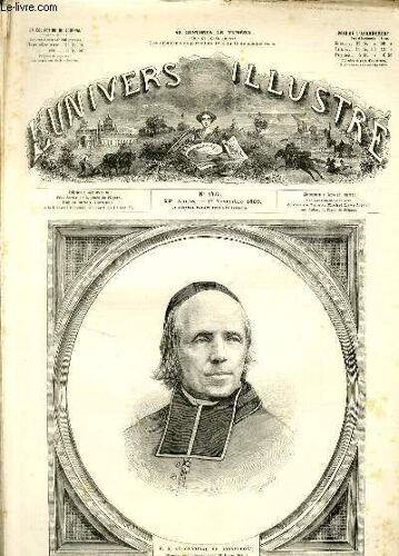 L'univers Illustre - Vingt-Sixieme Annee N° 1495 S. E. Le Cardinal De Bonnechose