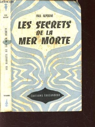 Les Secrets De La Mer Morte
