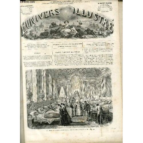 L'univers Illustre - Treizieme Annee N° 833 Le Siège De Paris
