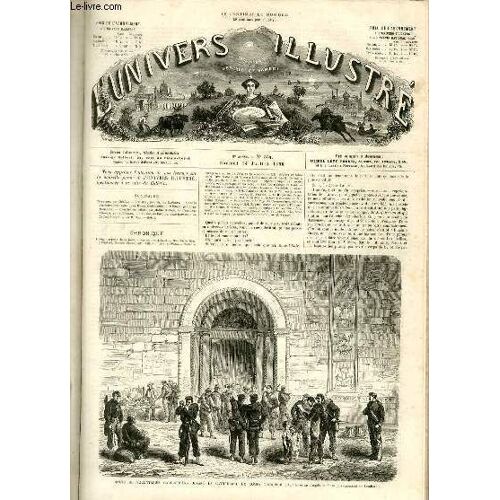 L'univers Illustre- Neuvieme Annee N° 554 Halte De Volontaires Garibaldiens Devant La Cathédrale De Come