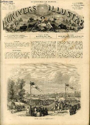L'univers Illustre - Septieme Annee N° 357 Grande Revue Au Champ-De-Mars