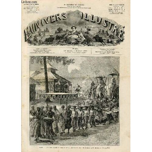 L'univers Illustre - Vingt-Neuvieme Annee N° 1639 Paris