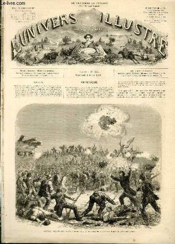 L'univers Illustre - Huitieme Annee N° 413 Guerre D'amérique - Assaut Du Fort Fisher Par Les Troupes Du Général Terry