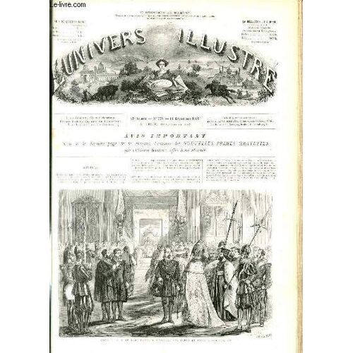 L'univers Illustre - Douxieme Annee N° 778 Rome