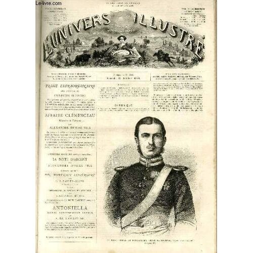 L'univers Illustre- Neuvieme Annee N° 556 Le Prince Charles De Hohenzollern, Prince De Roumanie