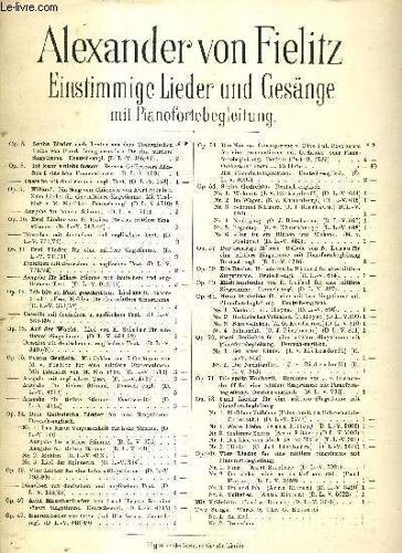 Schon Gretlein Fair Jessie (I,Ii,Iii,Iv,V,Vi,Vii) Op15