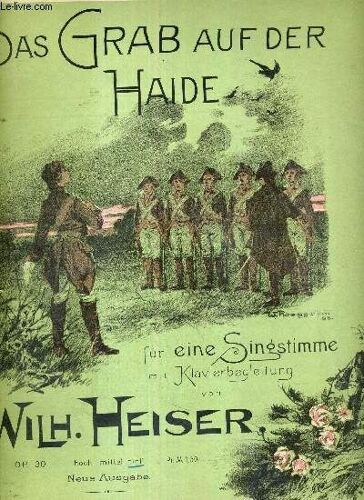 Das Grab Auf Der Haide - F. Brunold - Fur Bass