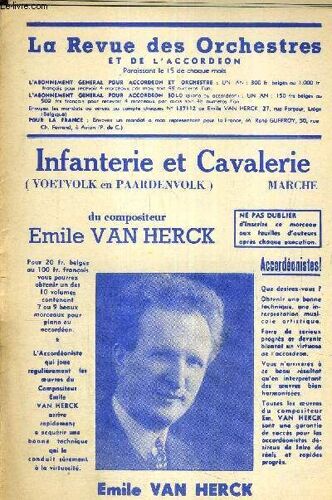 Infanterie Et Cavalerie - Piano Accordeon, Violon Accordeon, Saxo Alto, Trompette, Saxo Tenor Clarinette, Cello Trombone, Contre-Basse