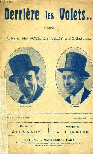 Derriere Les Volets - Creee Par Max Roge