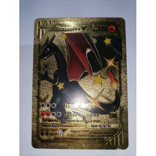 Dracaufeu V Shiny Gold