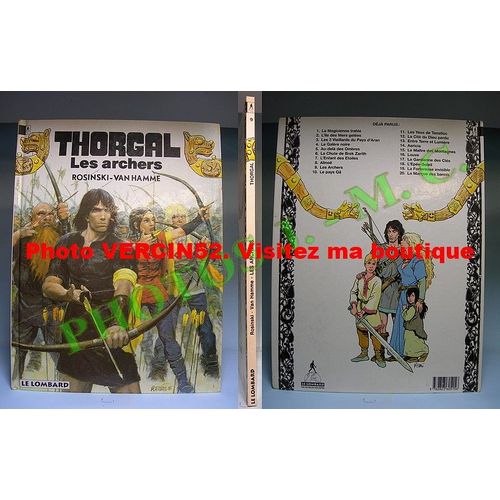 Les Archers - Thorgal Tome 9
