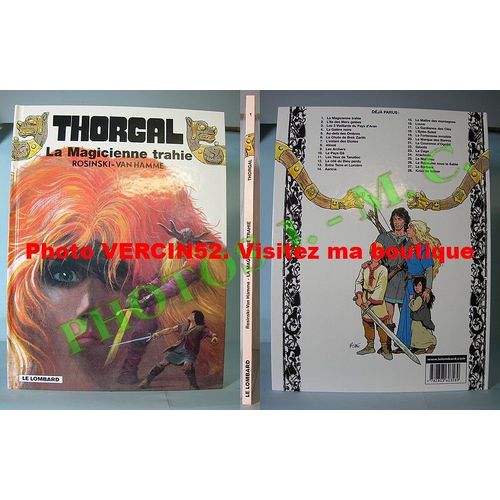 La Magicienne Trahie Suivi De Presque Le Paradis - Thorgal Tome 1
