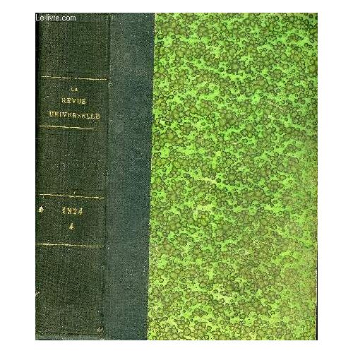 La Revue Universelle Tome 19 - Volume 4