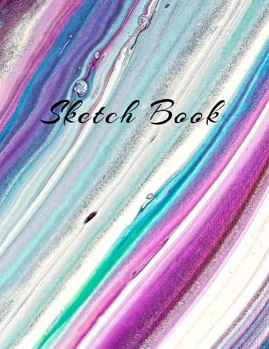 Sketch Book: Notebook For Drawing, Writing, Painting, Sketching Or Doodling, 120 Pages, 8.5x11 (Premium Abstract Cover)
