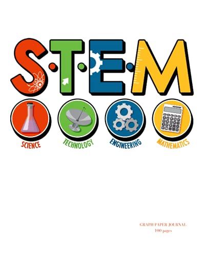 Graph Paper Journal: Grid Paper, 100 Sheets, 8x10 (Genius Kid Notebooks)