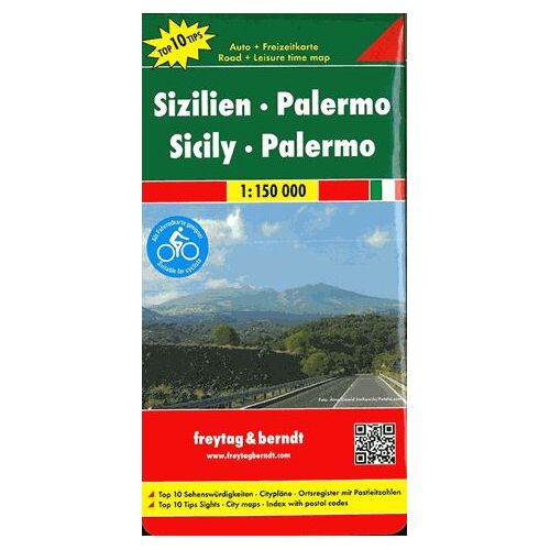 Carte Routière Sicile - Palerme -  1/150000 (Sicily-Palermo)