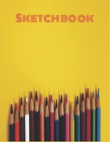 A Glossy Sketchbook 8.5x11inches With 100 Blank White Pages For Sketching, Doodling, Writing For Both Kids And Adults: A Large Notebook For Drawing, Creating Designs Or Painting