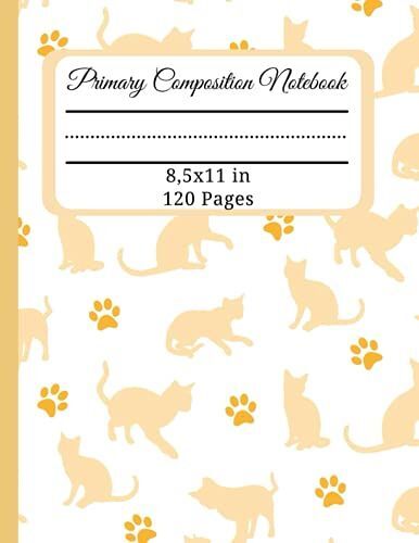 Primary Composition Notebook: Primary Composition Book , K-2 Primary Journal , Composition Notebook With Picture Space , Primary Story Journal Grades K-2 , 120 Story Pages 8.5 X 11 Inch