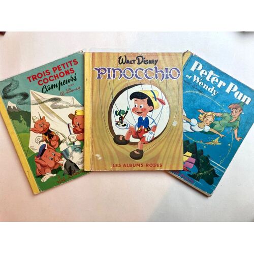 Pinocchio - Peter Pan - Trois Petits Cochons