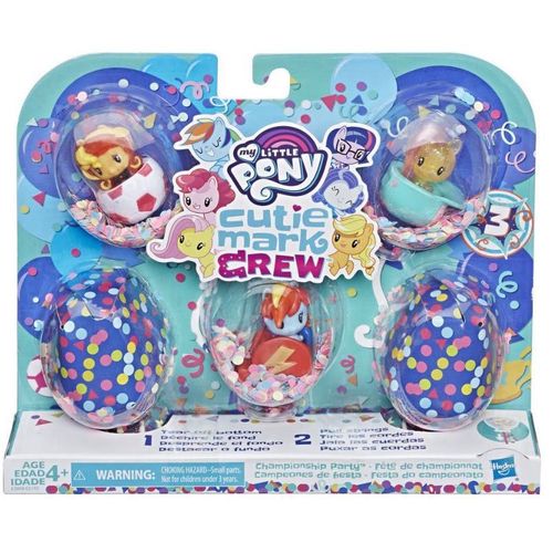 My Little Pony Cutie Mark Crew Fete Du Sport - Pack De 5 - Hasbro