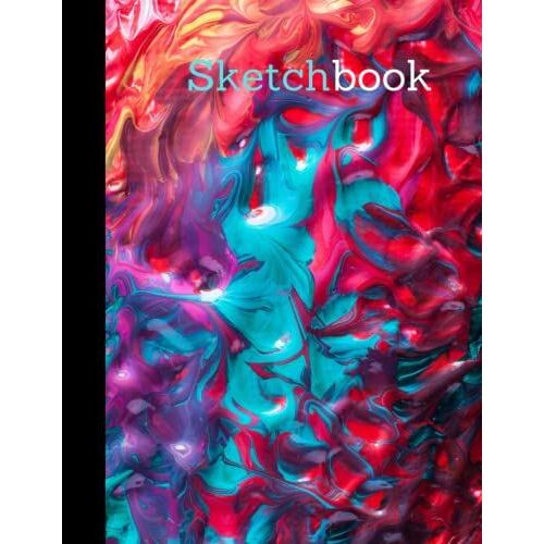 Painting Pattern Drawing Book, Composition Notebook, Journal, 120 Pages, 8.5x11 In: Gifts For Teens, Kids, Students.