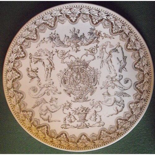 Plat Faïence 175ème Anniversaire Gien