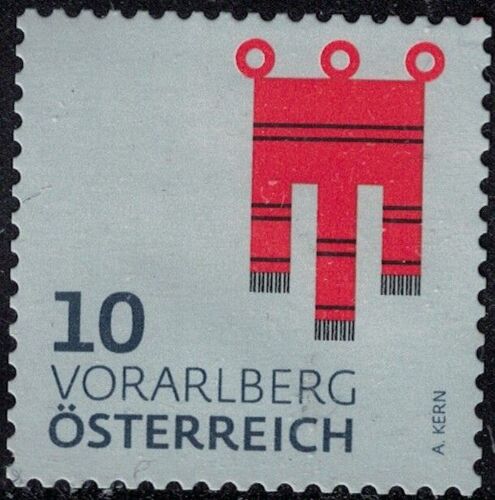 Autriche 2018 Used Coat Of Armes Armoiries Vorarlberg Y&t At 3228 Su