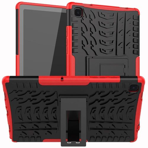 Housse Etui Coque Rigide Anti Choc Pour Samsung Galaxy Tab A7 T500 / T505 (10,4 Pouces) - Rouge