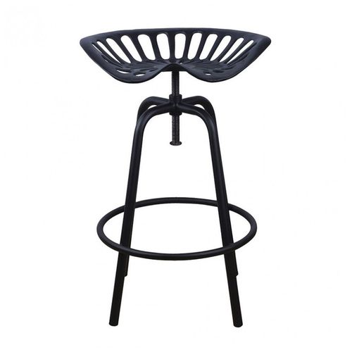Chaise Style Tracteur - Fonte - Noir