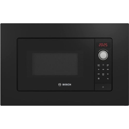 Bosch BFL623MB3 Série 2, Micro-ondes intégrable, 60 x 38 cm, Noir