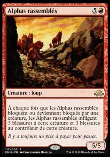 Alphas Rassemblés - Magic Mtg - La Lune Hermétique - 117/205 - R