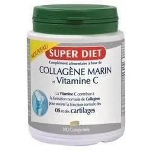 Super Diet Collagène Marin Et Vitamine C 180 Comprimés 