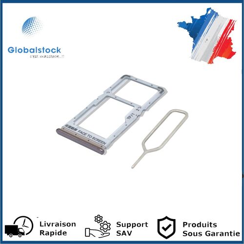 Tiroir Double SIM PREMIUM pour Xiaomi Poco X3 Pro - Or