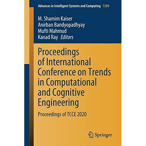 Proceedings Of International Conference On Trends In Computational And Cognitive Engineering