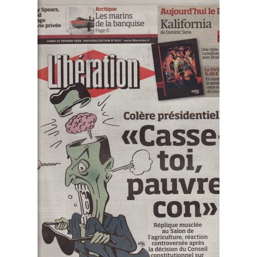 Libération (Quotidien) / 25-02-2008 N°8337 : Britney Spears (2p) - Sébastien Tellier (1,5p)