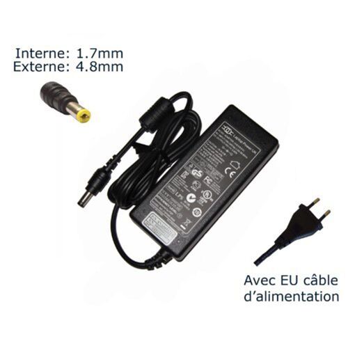AC Adaptateur secteur pour HP Compaq Business Notebook 615 (NX558EA) 615 (NX560EA) 615 (NX562EA) 615 (NX569EA) 615 (VC173EA) chargeur ordinateur portable, adaptateur