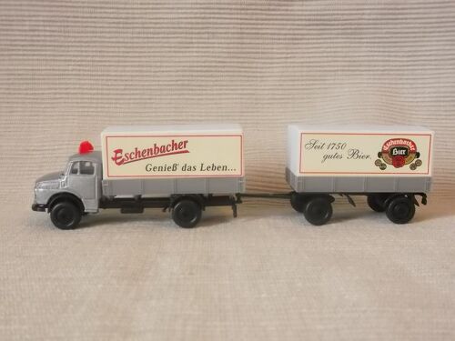 Camion Nostalgie Mercedes  Biere Eschenbacher      Ho    1/87-Dgd