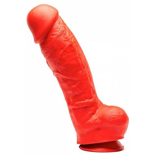 Godes En Silicone Gode En Silicone Stretch N°5xx - 27 X 9cm Rouge Stretch Real