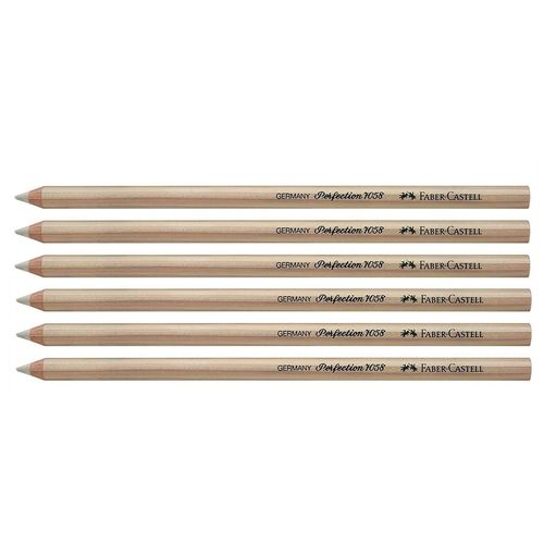 Faber-Castell Lot De 6 Crayons Gomme Perfection 7058 Dor¿