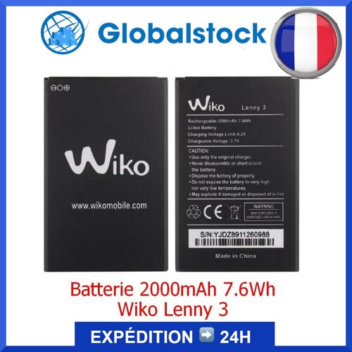 Batterie Pour Wiko 3702 Lenny 1 / Lenny 2 / Lenny 3
