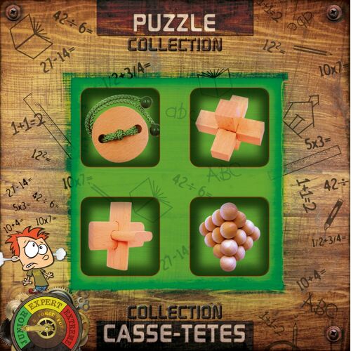 Gigamic Collection Casse-Têtes Bois Junior